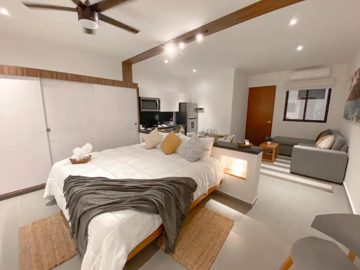 Апартаменты Cosmos 42 - New Modern Studio Close To The 5Th Av & The Beach Плая-дель-Кармен